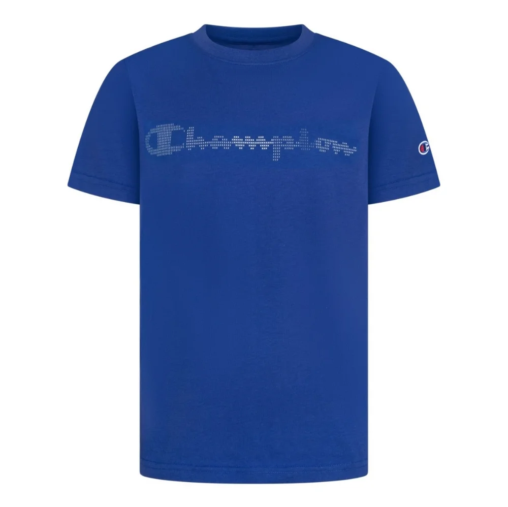 Big Boys Pixel Script Short Sleeve Tee - Picture 1 of 3
